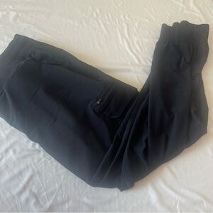 All in Motion Black Jogger Pants XL Athletic Activewear Zip Pocket Stretch
